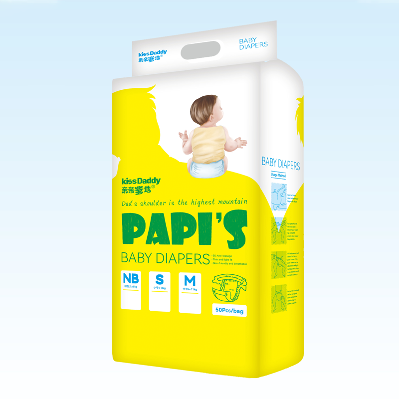 Baby Diapers Supplier - High Quality Disposable Baby Diapers Anti-Leak Printed Design Super Absorbent for NB XXL