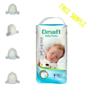 Baby Diapers Manufacturer - Hot Selling Breathable Disposable Training Pants Baby Diapers Soft Pull up Pants Wholesale