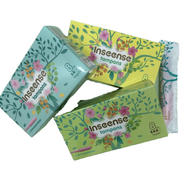 Sanitary Tampons Manufacturer - Disposable Lady with Applicator