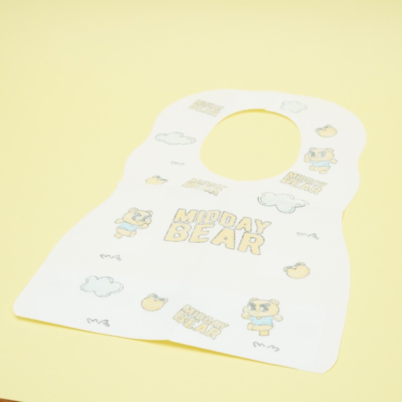 Baby Bibs Manufacturer - Midday Bear Custom Printed