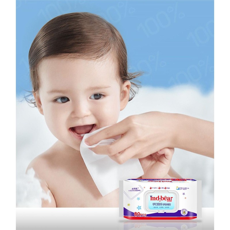 Wet Wipes Factory - Ready Stock 80pcs Baby Water