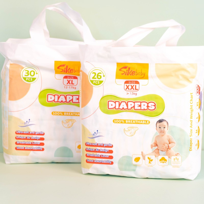 Baby Diaper Manufacturer - SIKE BABY Wholesale Good Absorption
