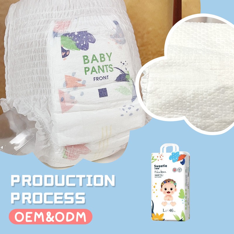 Baby Diaper Factory - Free Sample A Grade Premium Cheap Price
