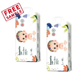 Baby Diapers Supplier - Couches Pour Bebe Free Sample Nappies Single Piece Packing New Born Factory Price