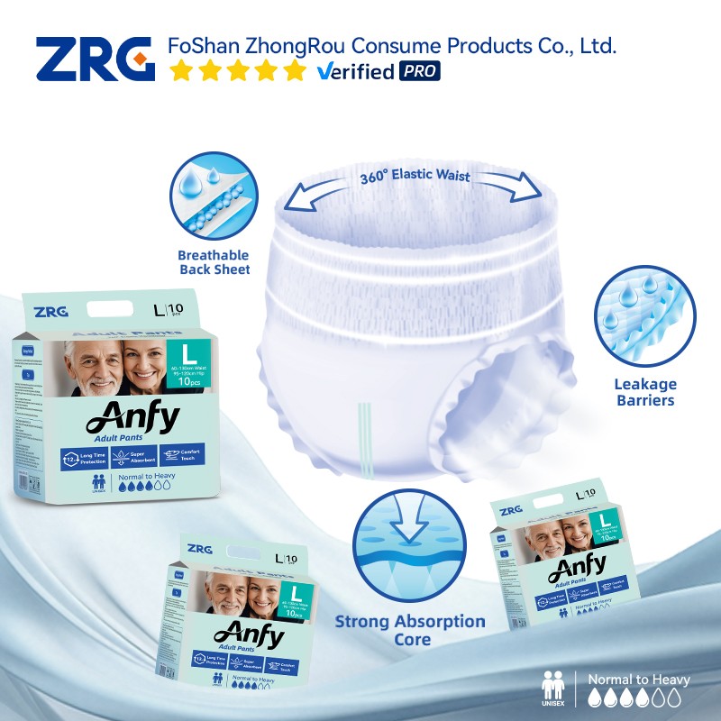 Adult Diapers Manufacturer - High Absorption Elastic Waist