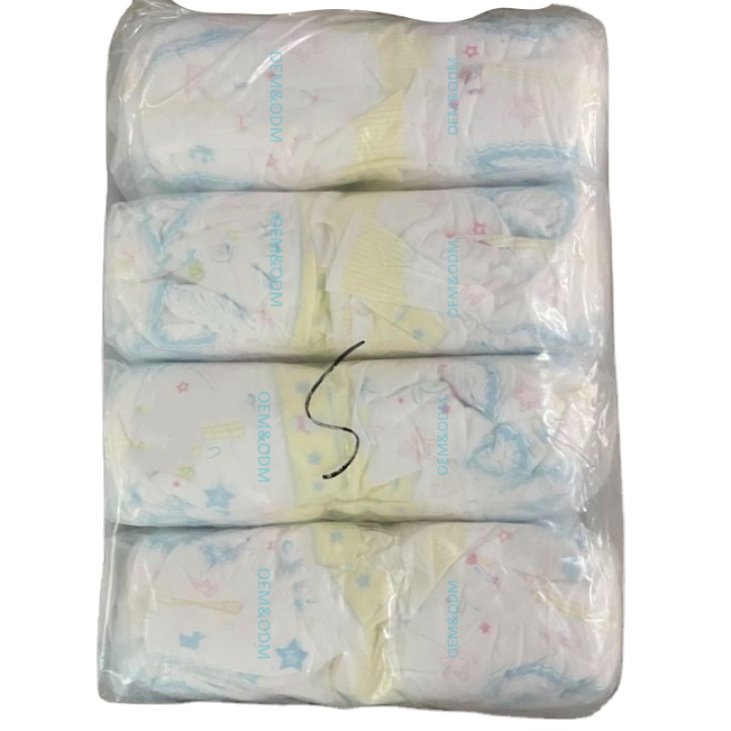 Baby Diapers Supplier - High Quality XXXL Size Cute Baby Diaper Bales New Coming Wholesale Pure B Quality