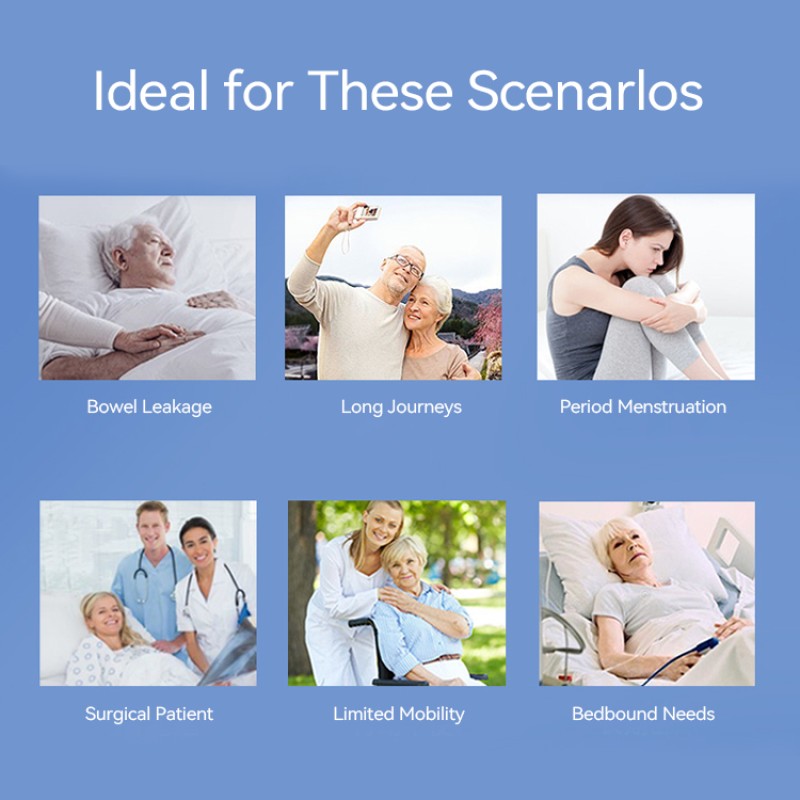 Adult Diapers Supplier - Leak-Proof Jacquard Design