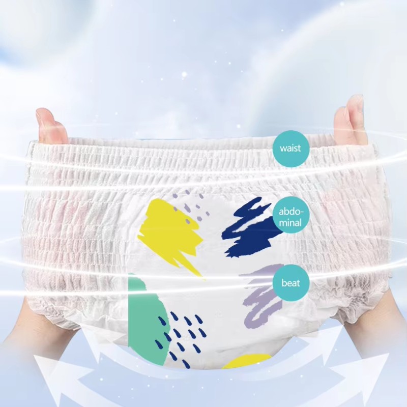 Baby Diapers Factory - Super Soft Breathable Pants Anti-Leak Feature Overnight Absorption Japan SAP Core
