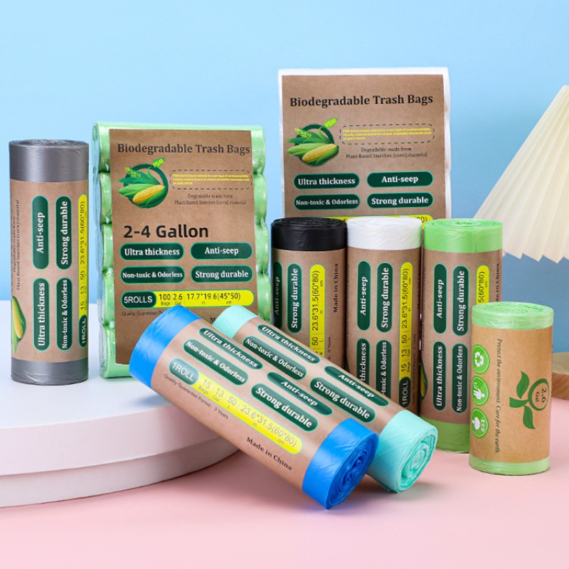 Garbage Bags Manufacturer - Odor Sealing Biodegradable