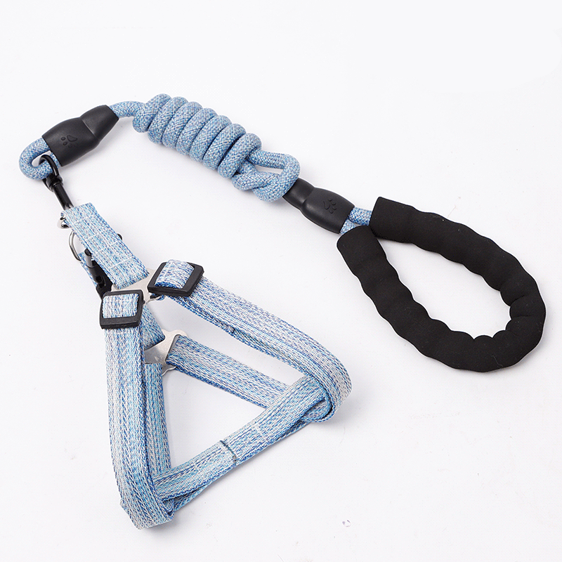Dog Traction Rope Factory - Training Reflective Flax Small