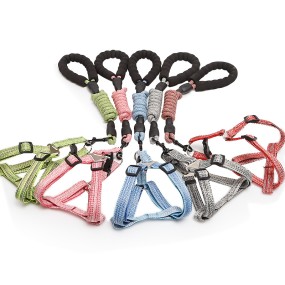 Dog Traction Rope Factory - Training Reflective Flax Small