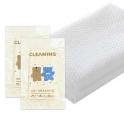 Bath Towel Manufacturer - 70140cm Disposable Bear Pack Vacuum Bath Towel 100% Cotton Skin-Friendly Portable