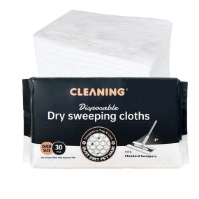 Mop Pads Supplier - Upgraded 2542cm Static Sweeper Pad Refills Dry Mop Cleaning Honeycomb Design 100% Polyester