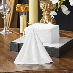 Paper Napkins Supplier - 40x40cm Disposable Paper Napkins Custom Printed for Restaurant Hotel Airline Catering