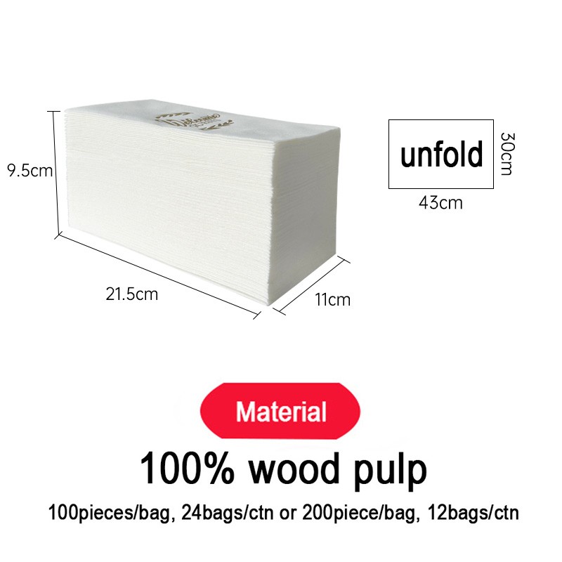 Paper Towels Manufacturer - Premium Disposable 3043cm White Linen Feel Napkins Absorbent Durable Paper Towels