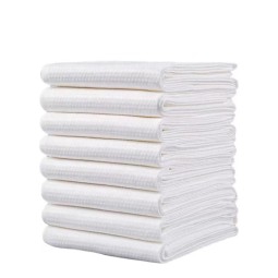 Hair Towel Supplier - Factory Direct 60g Thickened Cotton Disposable Hair Drying Towel Face Wrap for Makeup