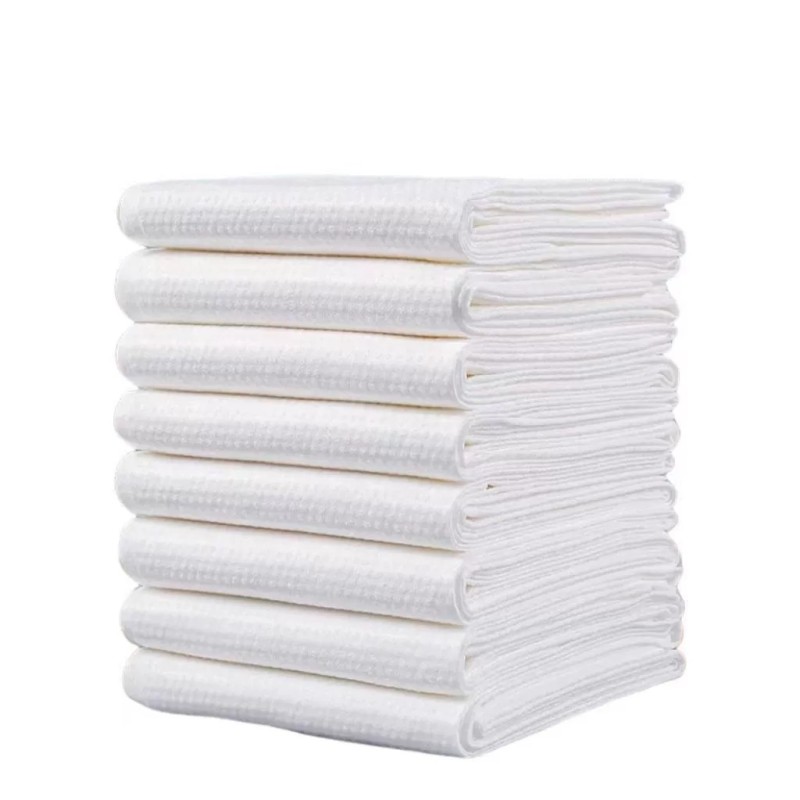 Hair Towel Supplier - Factory Direct 60g Thickened Cotton Disposable Hair Drying Towel Face Wrap for Makeup