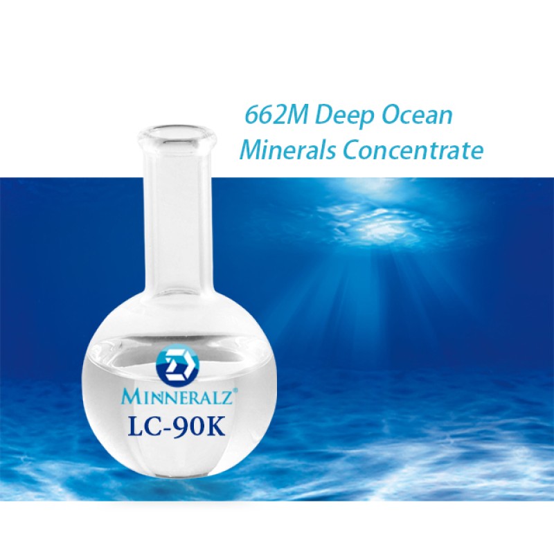 Natural Deep Ocean Minerals Concentrate Liquid Supplier for Adults and Children - Bitter Salty Taste
