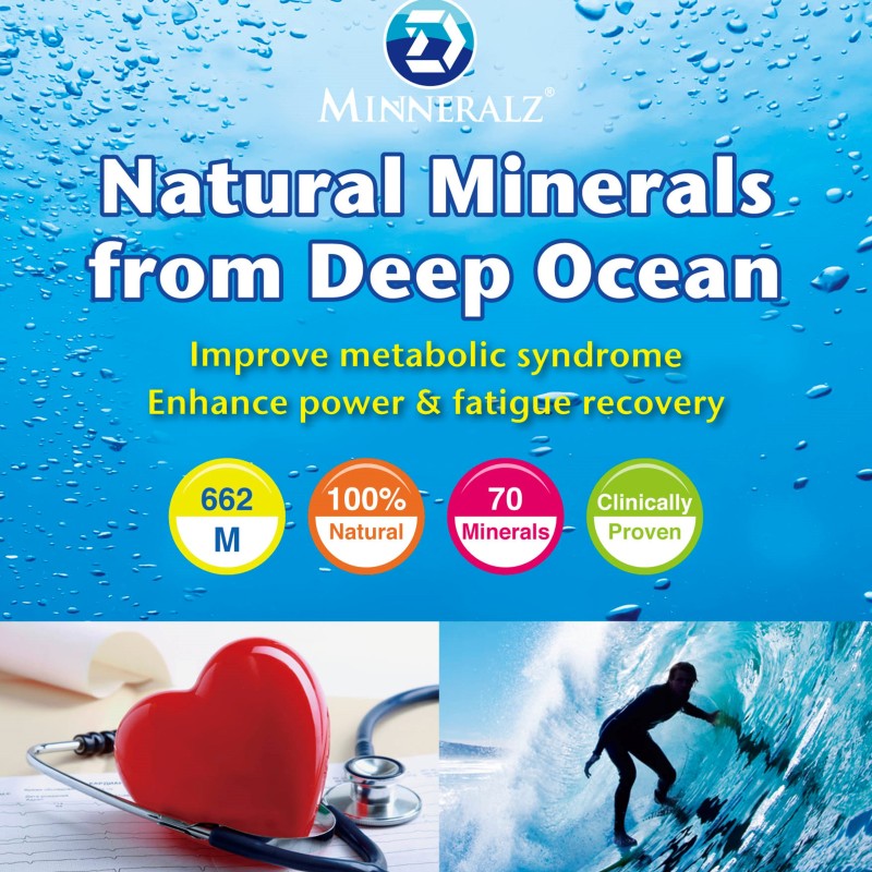 Immune System Support Mineral Powder Factory - Deep Ocean Minerals Complex Vitamins