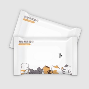 Wet Wipes Manufacturer - Direct Factory Sale Customized Logo Pattern on Enlarged and Thickened Wet Wipes