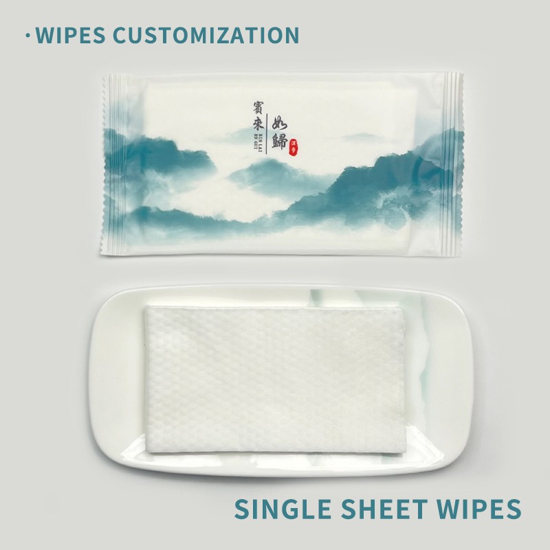 Wet Wipes Factory - Serrated Packaging Disposable Custom Wet Wipes Direct Sales From Manufacturer Single Piece