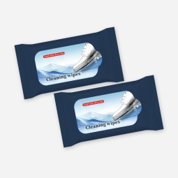 Lens Wipes Supplier - Personalized Lens Cleaning Wet Wipes Gentle Non-woven Fabric Disposable Down Jacket Custom