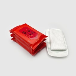 Wet Wipes Manufacturer - White Sneaker Decontamination Customized Logo Pattern Wet Wipes Enlarged Thickened