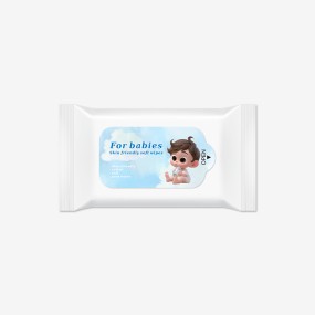 Cleansing Wipes Manufacturer - Non-Woven Material Customize Logo and Brand Accepted Baby Cleansing Wipes Moisturizing