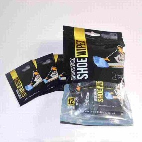 Custom Logo Shoe Wipes Supplier - Thick Disposable Travel Portable