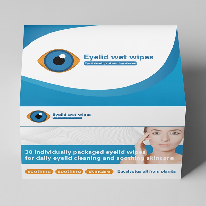 Eyelid Cleaning Wipes Factory - Private Label Eyelid Hygiene Wet Wipes