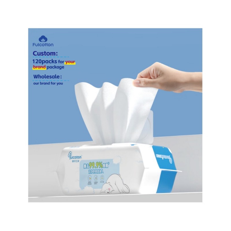 Disinfection Wipes Manufacturer - In-stock 100% Biodegradable Softly Personal Care for Baby Face and Hands