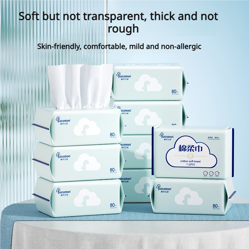 Cleansing Tissue Manufacturer - Fulcotton 80 Drawers Soft