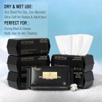 Disposable face towel