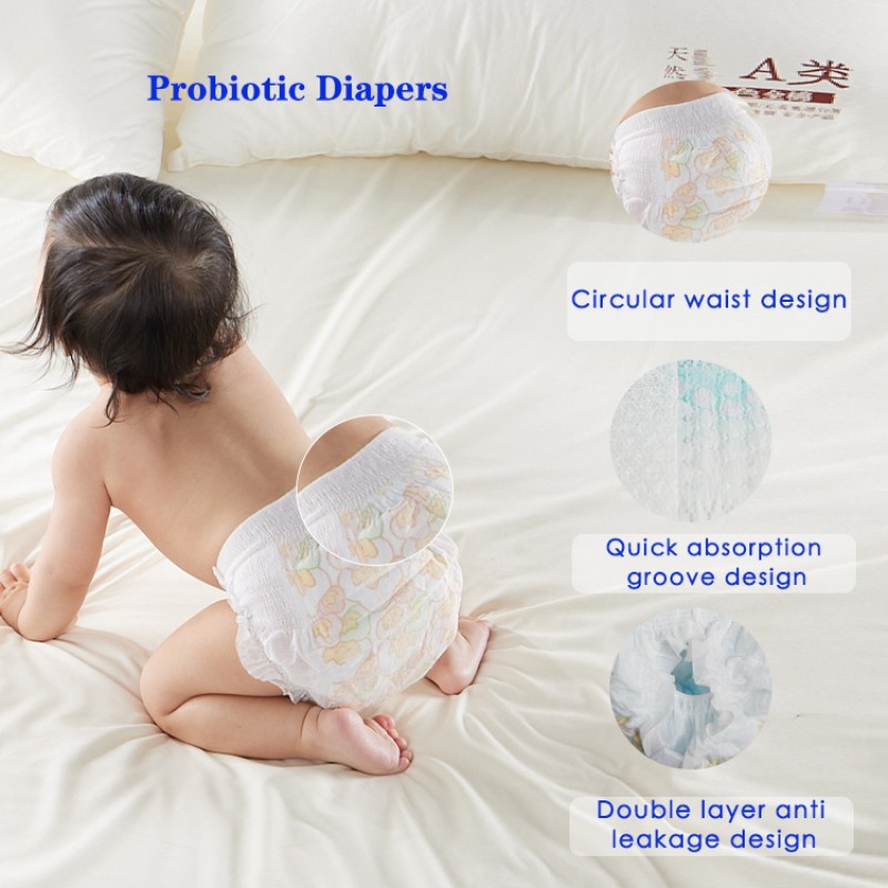 Baby Diapers Supplier - Natural Fiber High-Absorbency