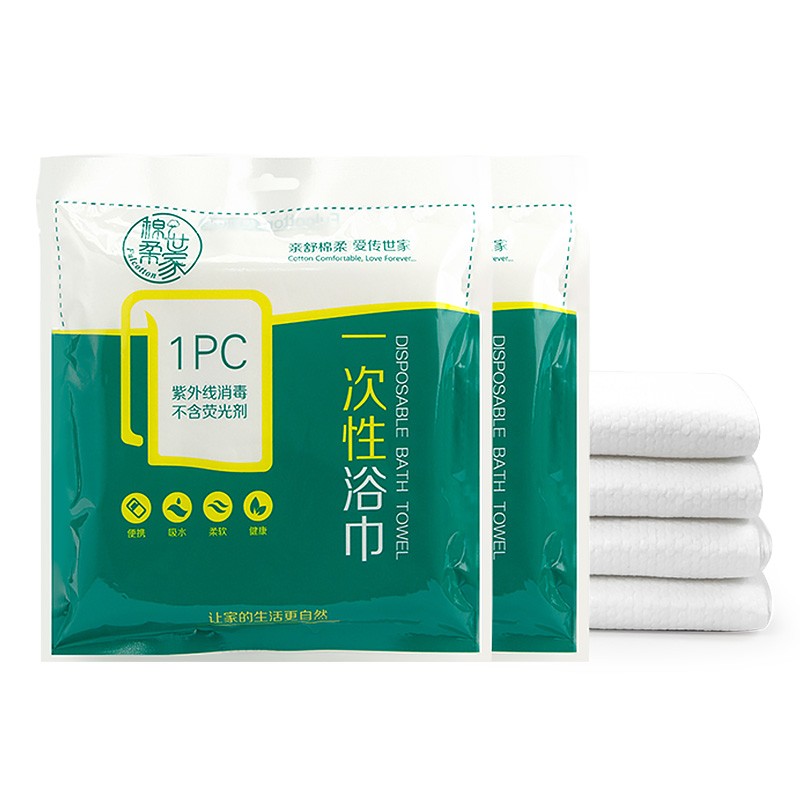 Face Towel Factory - HOT Selling New Product Plant Fiber Face Towel Eco-Friendly Disposable Bath Towel Product