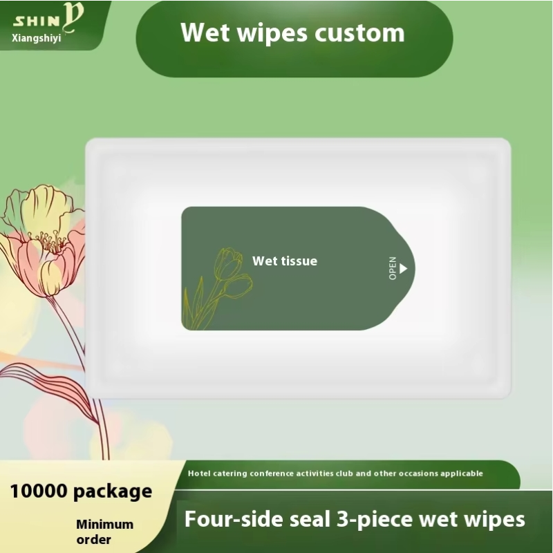 Eco-Friendly Wipes Factory - Hot Sale 3pcs Four-Sided Seal Package