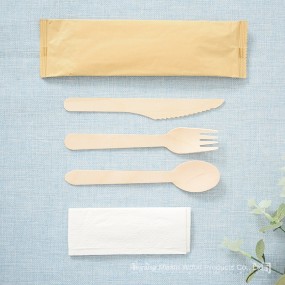 Wooden Cutlery Manufacturer - Custom Eco-Friendly Spoon Fork Knife Set