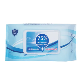 Alcoholic Wet Wipes Supplier - Customizable 80pcs 75% Personal Care