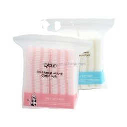 Cotton Pads Factory - Hot Selling 250pcs Disposable Cotton Facial Make Up Remover Pads Cosmetic Square Cotton