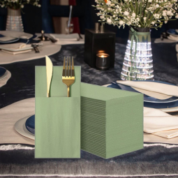 Paper Napkins Manufacturer - Wholesale 1-Ply Embossed Soft Paper Napkins in Multiple Colors High Absorbency Lunch