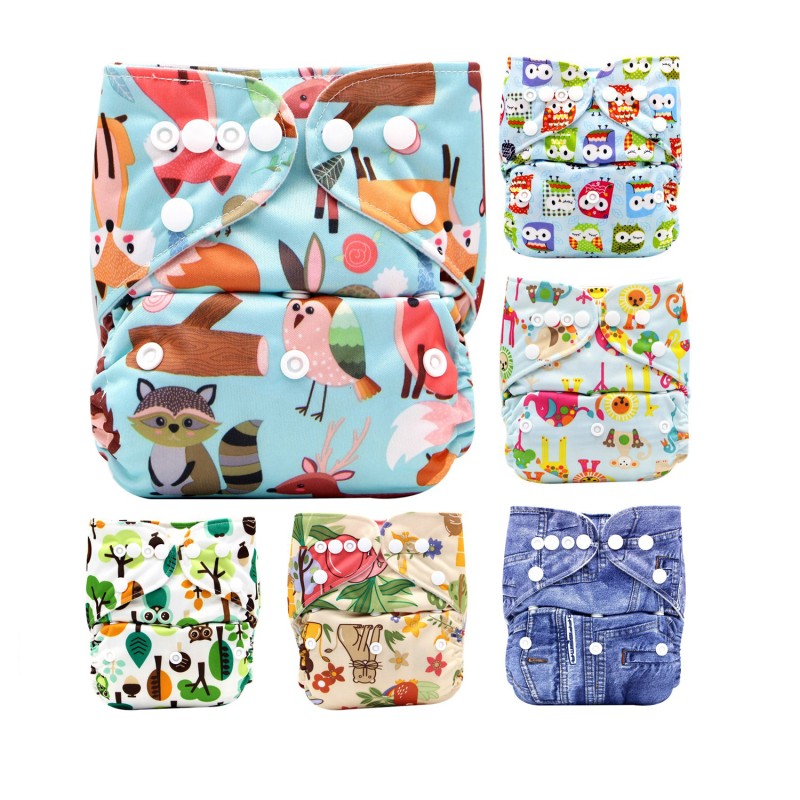 Washable Diapers Supplier - Wholesale Price Low MOQ High Quality Pocket Washable Baby Diapers Reusable Snap