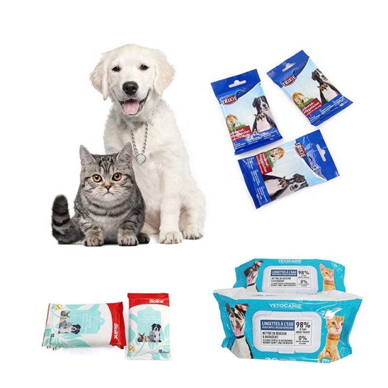 Pet Products Factory - OEM Pet Products Wholesaler Pet Grooming Wipes Disposable Portable Wipes Deodorant