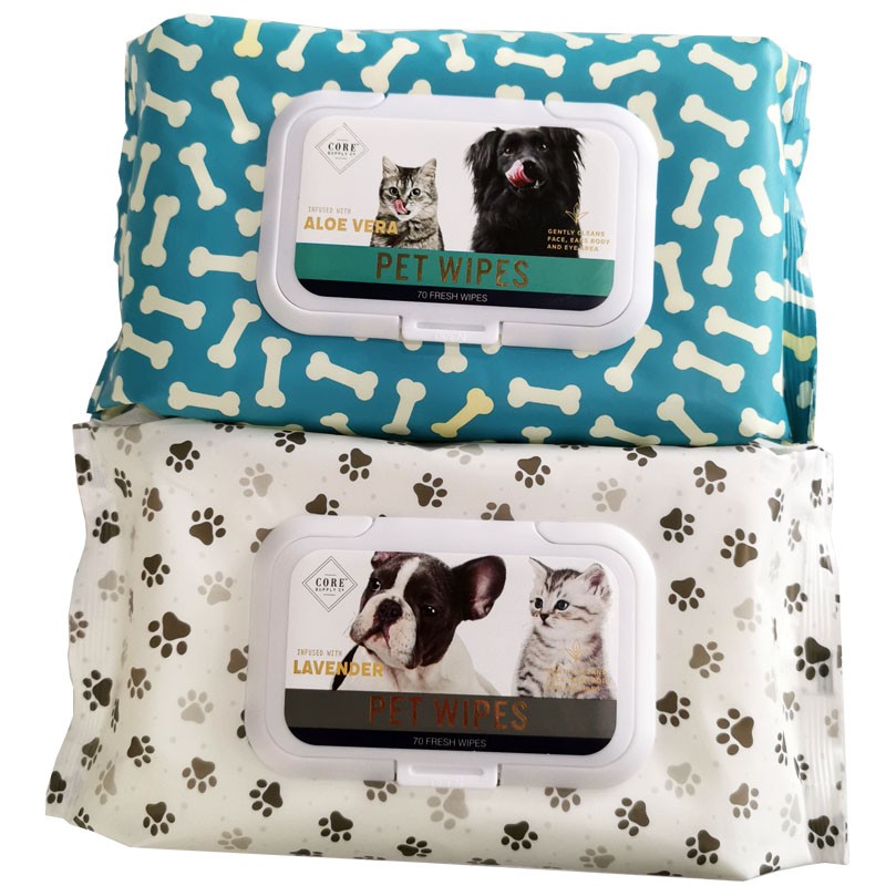 Pet Wipes Supplier - Hot Sale Pet Wipes Dogs Wholesale Private Label Paw Eye Ear Sensitive Skin Wipes