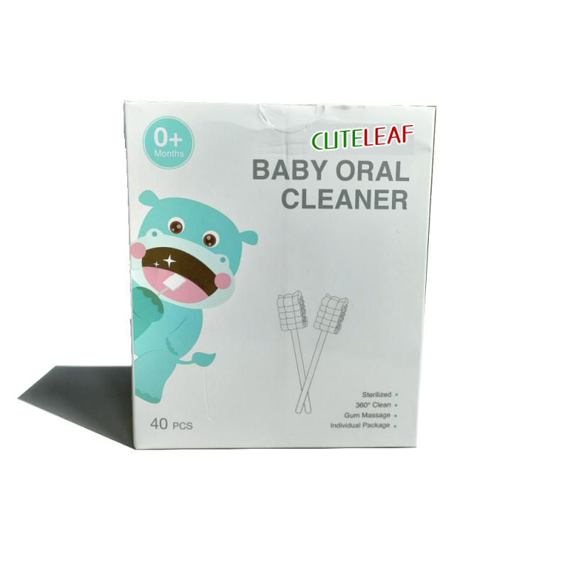Baby Mouth Cleaner Manufacturer - Baby Mouth Cleaner Newborn Baby Teeth Gauze Toothbrush Disposable Cleaning