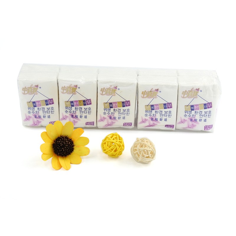 Pocket Tissue Supplier - Biodegradable Pocket Tissue Bulk Pocket Hand Kerchief Virgin Pulp Bamboo Facial