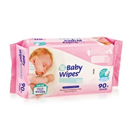 Baby Wipes Factory - GWW430 Cute Style Pocket Pack Wet Wipes for Baby Face Alcohol-Free Fruit Scented Hypoallergenic