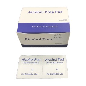 Alcohol Prep Pads Manufacturer - Bulk Wholesale 100Pcs Box Alcohol Prep Pads Isopropyl 75% Alcohol Hand Sanitizer Wipes