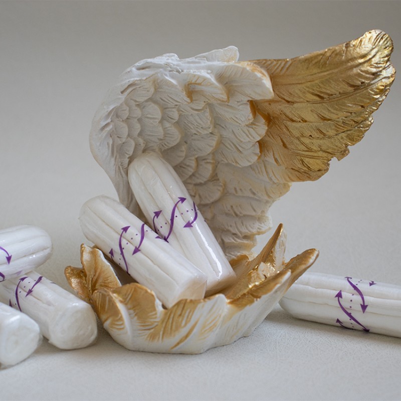 Tampon Supplier - Natural Organic Cotton Tampon Ecologic and Sustainable for Female Hygiene-Private Label Distributor