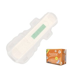 Sanitary Napkin Factory - SN2454XT Best Choice 245mm Cotton Anion Chip Winged Feminine Hygiene Sanitary Napkin Lady Pad