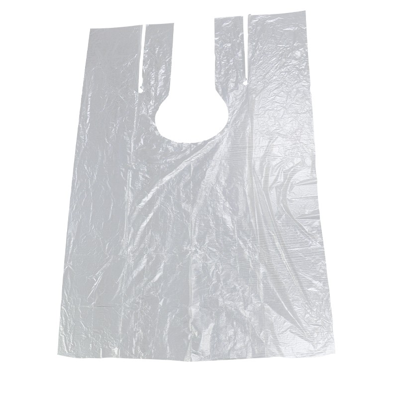 Barber Cape Supplier - Professional Private Label Salon Hair Cut PE Disposable Plastic Barbering Capes for Hair Cutting